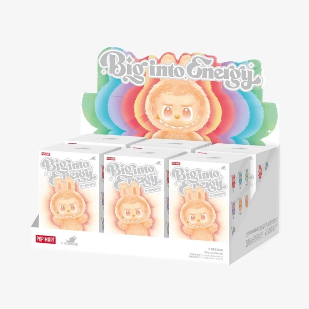 Big Into Energy Labubu Authentic set